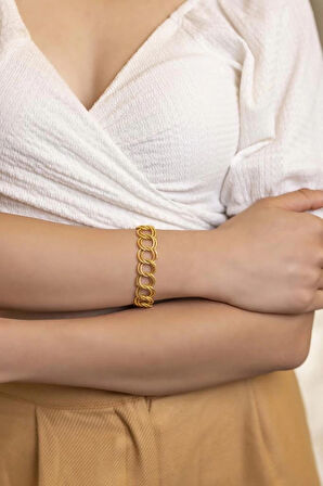 Yiğitbaşı Gold 22 Ayar Samanyolu Bileklik