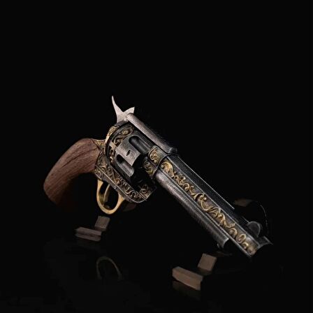 Gold Revolver Marka Silah Figürü