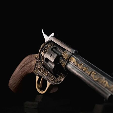 Gold Revolver Marka Silah Figürü