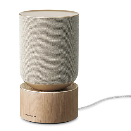 Bang & Olufsen Beosound Balance 360° Hi-Fi Ses, Adaptif Oda Kalibrasyonu, AirPlay 2, Chromecast, Spotify Connect, Multiroom Desteği, Kablosuz Hoparlör – Naturel / Meşe Ağacı