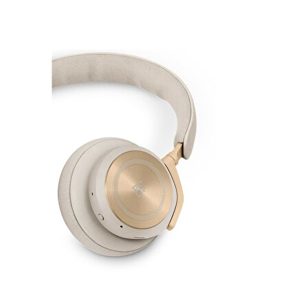 Bang & Olufsen Beoplay HX 40 mm Neodimyum Sürücü, Adaptif Aktif Gürültü Engelleme (ANC), 40 Saat Pil Ömrü, Multipoint Bağlantı, Apple, Android, PC Uyumlu, Kablosuz Kulak Üstü Kulaklık – Altın