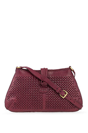 Gön Lirpak Mor Kadın Çapraz Askılı Çanta 163 Lirpak