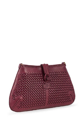 Gön Lirpak Mor Kadın Çapraz Askılı Çanta 163 Lirpak