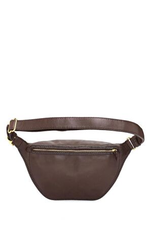 Gön Sofa Kahve Deri Kadın Bel Çantası 04 173 Sofa