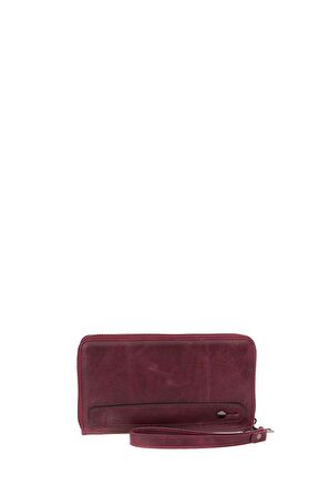 Bilik Deri  Bordo Unisex Portföy & Clutch Çanta AR P-706-CR