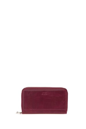 Bilik Deri  Bordo Unisex Portföy & Clutch Çanta AR P-715-CR