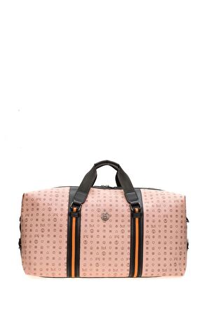 Bilik Deri Monogram Pembe Unisex Seyahat Çantası RH25 DUFFLE-MN