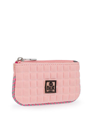 Bilik Deri Scuba Bozuk Paralık Pudra Kadın Cüzdan ZİP