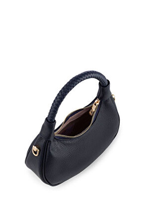 Bilik Deri Mini Lacivert Kadın El Çantası BLM 7560-R