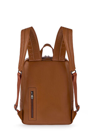 Bilik Deri Premium Taba Unisex Sırt Çantası BLM01 SE-02