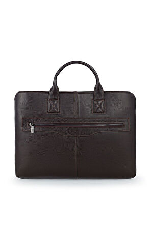 Bilik Deri Business Kahve Unisex Laptop & Evrak Çantası BLM09 2197