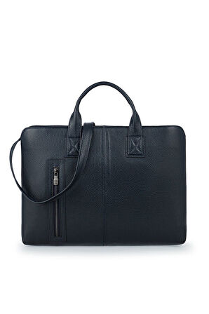 Bilik Deri Business Lacivert Unisex Laptop & Evrak Çantası BLM09 2197
