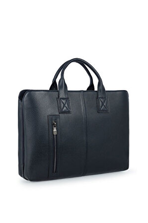Bilik Deri Business Lacivert Unisex Laptop & Evrak Çantası BLM09 2197