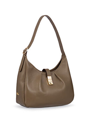 Bilik Deri Exclusive Toprak Kadın Omuz Çantası BLM 7058-R