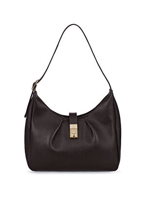 Bilik Deri Exclusive Kahve Kadın Omuz Çantası BLM 7058-R