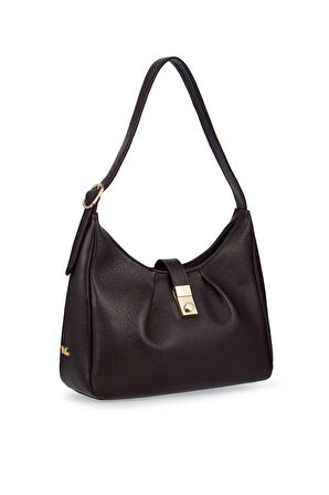 Bilik Deri Exclusive Kahve Kadın Omuz Çantası BLM 7058-R