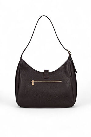 Bilik Deri Exclusive Kahve Kadın Omuz Çantası BLM 7058-R