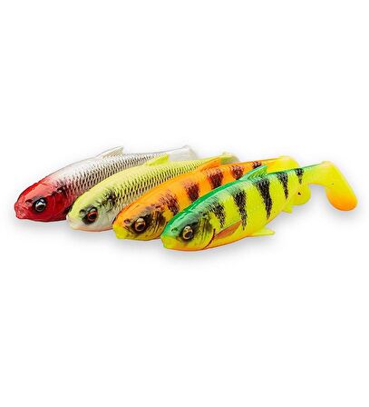 Savage Gear 3D River Roach 8 cm 5 gr Dark Water Mix 4 Adet