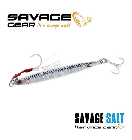 Savage Gear Sardine Slider Micro Jigs 8.5cm 20gr Jig Yem White Glow