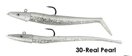 Savage gear Sandeel And Slug 10 cm 10 gr 4+2 Adet 30-Real Pearl