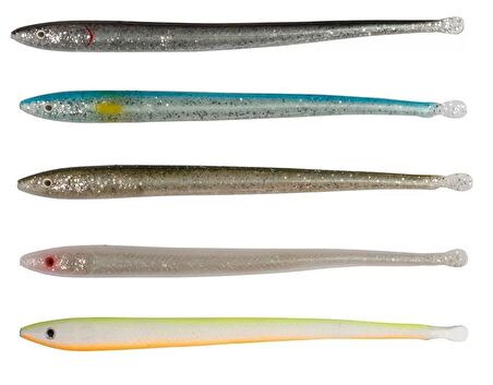 Savage gear LB Sandeel Slug 14 cm 6 Adet Suni Yem Savage gear-Real Pearl