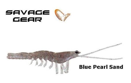 SG LB MANIC SHRIMP 6,6CM BLUE PEARLD SAND 6X