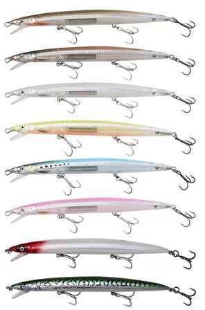 Savage gear Sandeel Jerk Minnow 175 25g Suni Yem Savage gear-03-White Flash