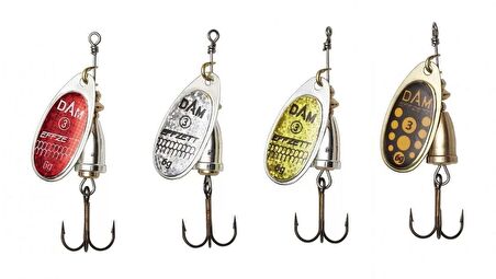 Dam Effzett Executor Spinner 4 gr #2 Kaşık Dam-Reflex Silver