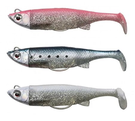 Savage gear 3D TPE Minnow 8cm 11g Suni Yem Savage gear-White Glitter