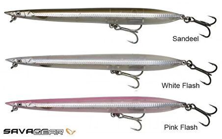 Savage gear  MAG Sandeel Surf Walker 210 41g F Suni Yem Savage gear-Pink Flash