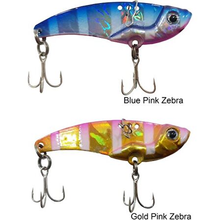 Savage Gear 3D Minnow Vıb Blade 3.5Cm 4Gr Jig Yem Blue Pink Zebra