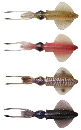 Savage gear Swim Squid 9.5cm 5g 4 Adet Suni Yem Savage gear-Cuttlefish