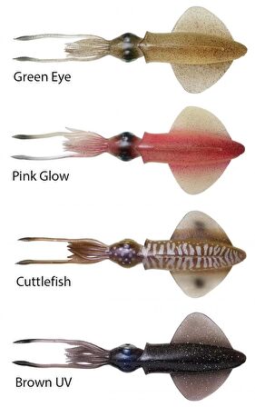 Savage gear Swim Squid 18cm 32g 2 Adet  Suni Yem Savage gear-Brown