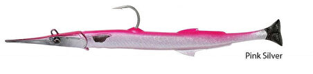 Savage gear Needlefish Pulsetail 2+1 30 cm 105g Suni Yem Pink Silver