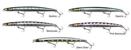Savage gear Deep Walker 175 50 gr Suni Yem Zebra Glow