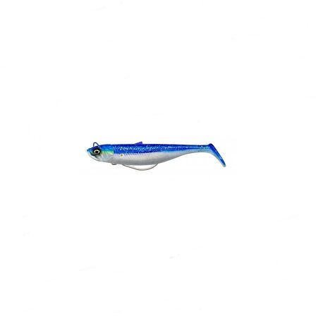 Savage Gear Savage Minnow Weedless 10 cm 16 gr Blue Pearl Silver 2+1