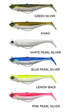 Savage Gear Savage Minnow Weedless 12.5 cm 28 gr 2+1 Savage gear-Lemon Back