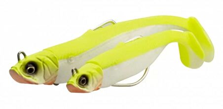 Savage Gear Savage Minnow Weedless 12.5 cm 28 gr 2+1 Savage gear-Lemon Back