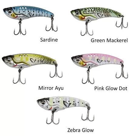 Savage Gear Vib Blade 3.5 cm 4 gr Suni Yem Savage gear-Green Mackerel