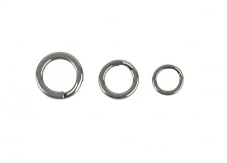 Savage Gear Split ring SS+BLN 10+10 Savage gear-6MM 77LBS 35KG