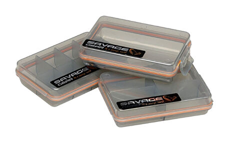 Savage Gear Pocket Box Smoke 3pcs Kit  10.5X6.8X2.6CM