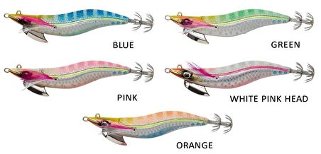 Savage Gear Squid Beat Egi #2.5 10 gr Suni Yem Savage gear-White Pink Head