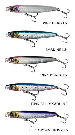 Savage Gear Cast Hacker 9.5 cm 32 gr Suni Yem Savage gear-Pink Black LS