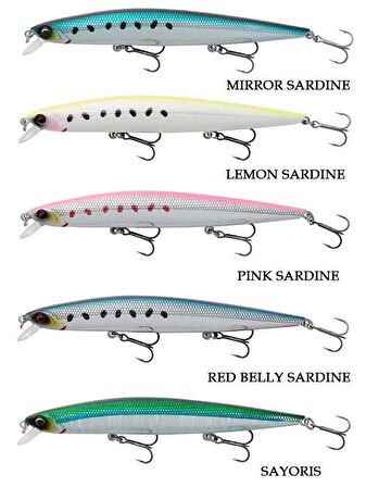 Savage Gear Sea Bass Minnow 12CM 12.5GR F Mirror Sardine 