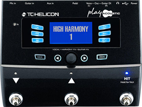 TC-Helicon VoiceLive Play Acoustic Vokal Prosesör