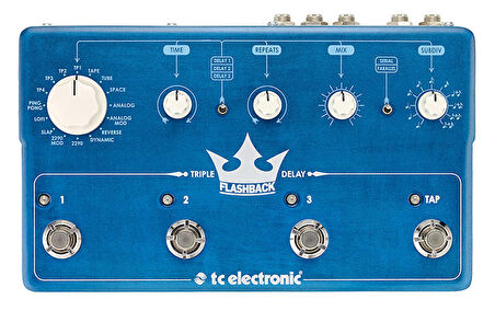 tc electronic Flashback Triple Delay Delay Pedalı