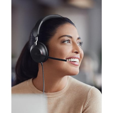 Jabra Evolve2 40 Duo USB-A Kulak Üstü Kulaklık