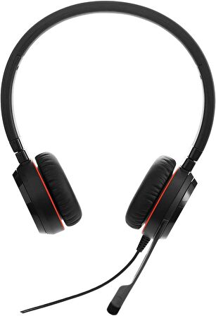 Jabra Evolve 20 Duo Special Edition Deri Kulak Üstü Kulaklık