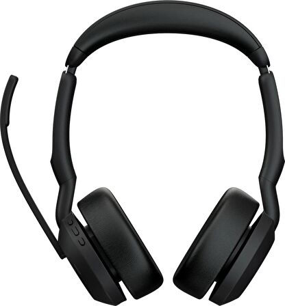 Jabra Evolve2 55 Duo Siyah Kulak Üstü Kulaklık (Jabra Türkiye Garantili)