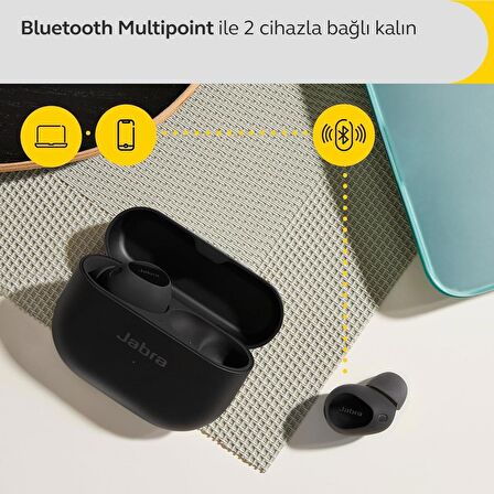 Jabra Elite 10 Comfortfit Bluetooth Kulaklık - Parlak Siyah